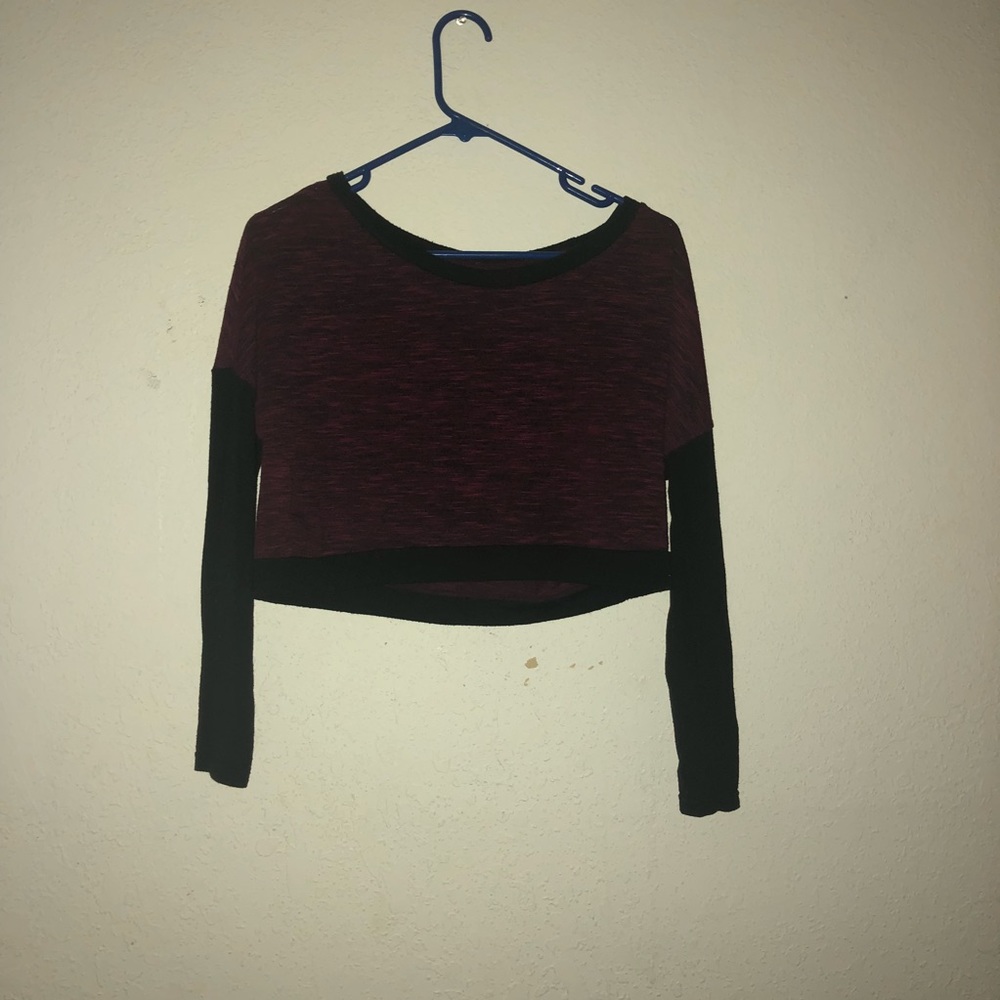Long Sleeve Crop Top